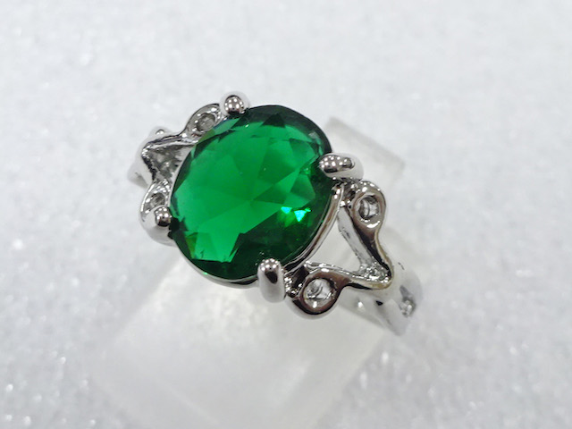 COLORED STONE FASHION RING / JP SIZE 15